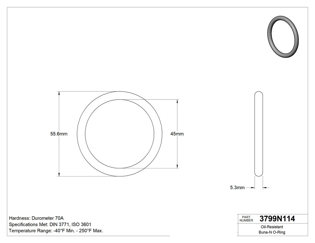 Technical drawing - 3799N114